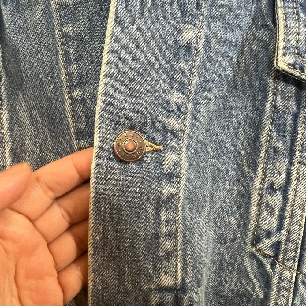 GUCCI X DISNEY DONALD DUCK embroidered denim Jacket NWT 56 or 3X *Posh Pick! - Picture 13 of 14